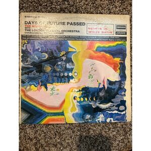 The Moody Blues‎ Days of Future Passed Vinyl LP Deram DES Nights White Satin